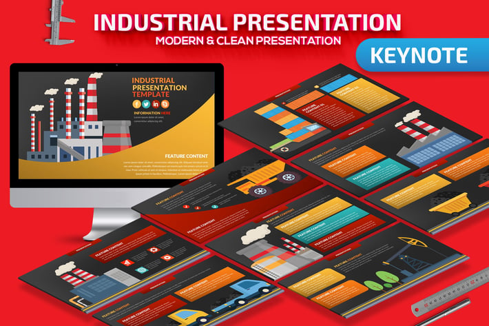 Industrial Keynote Presentation Template