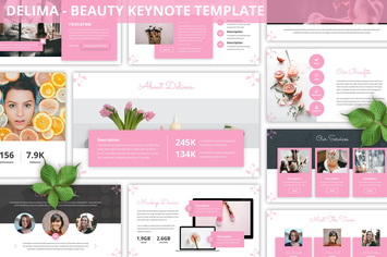 Delima - Beauty Keynote Template