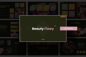 Beauty Flowy - Keynote Template