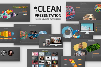 Clean Keynote Presentation