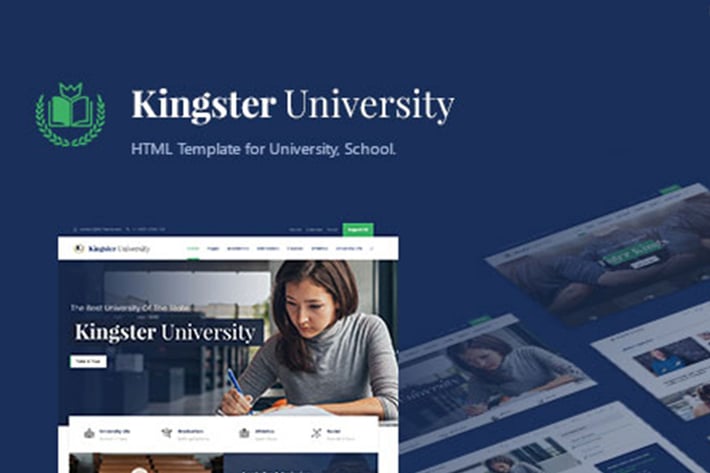 Kingster - Education HTML Template