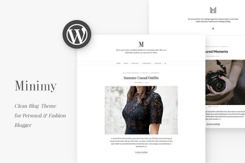 Minimy - Responsive Clean Personal & Fashion Blog
