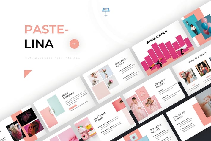 Pastelina - Keynote Template