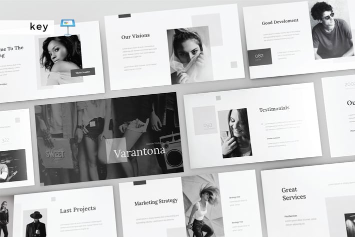 VARANTONA - Multipurpose Keynote Template V128