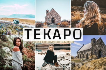 Tekapo Mobile & Desktop Lightroom Presets