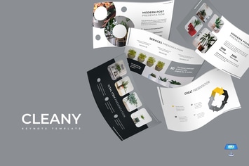 Cleany - Keynote Template