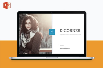D CORNER - Multipurpose PowerPoint Template V7
