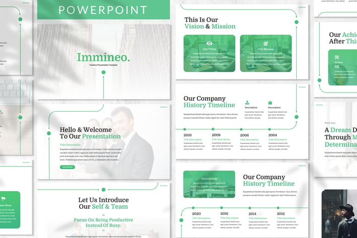 Immineo - Business Powerpoint Template