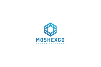 Mosaic Hexagon Logo