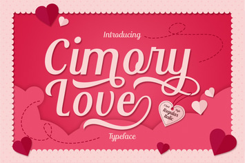 Cimory Love Typeface