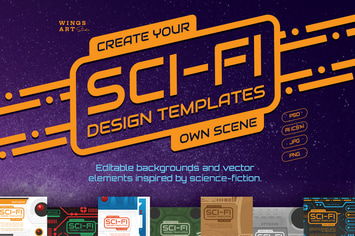 Sci-Fi Icons and Templates