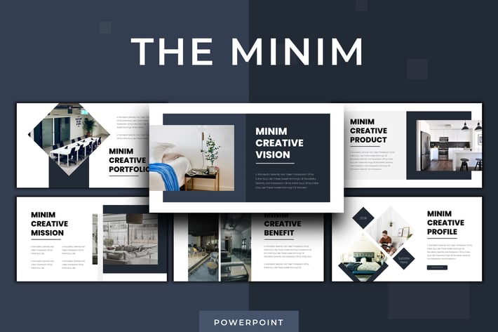 The Minim - Powerpoint Template