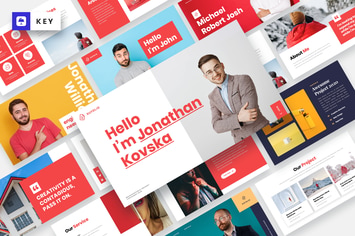 DUFOLIO - Personal Portfolio Keynote Template