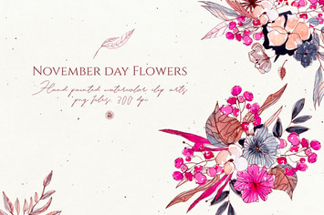 November Day Flowers