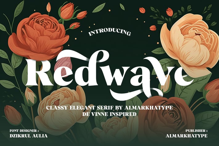 Redwave – Stylish Serif Font