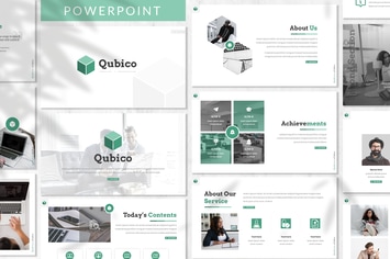 Qubico - Business Powerpoint Template