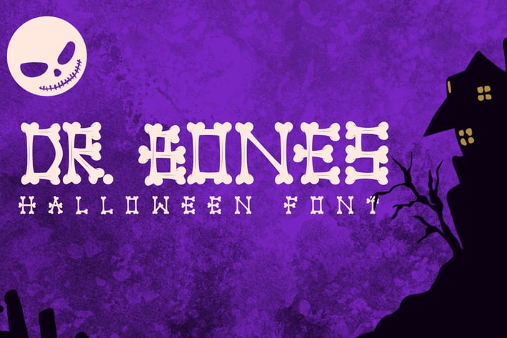Dr. Bones - Halloween Font