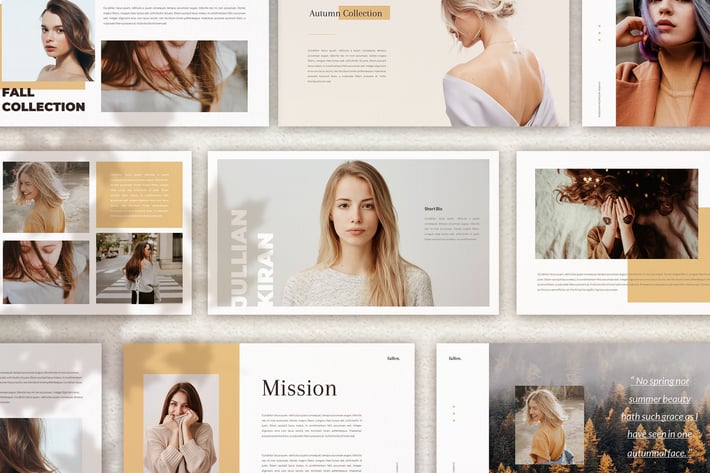 Fallen - Keynote Template