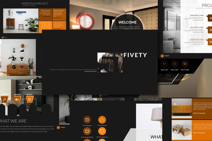 Fifty - Keynote Template