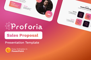 Proforia – Sales Proposal PowerPoint Template
