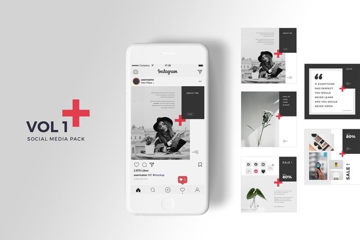 Social Media Pack Vol. 1