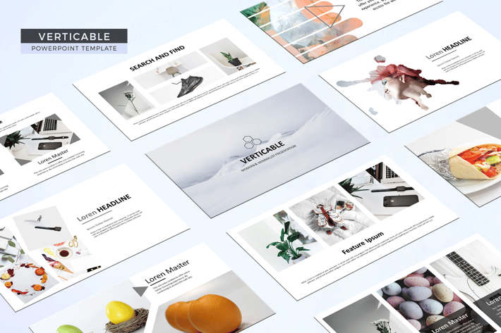 Verticable Powerpoint Template