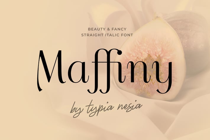 Maffiny - Beauty Fancy Straight Italic