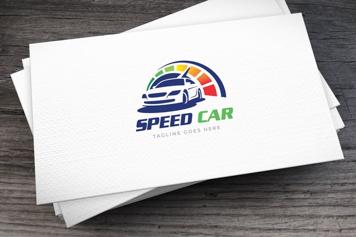 Speed Car Logo Template