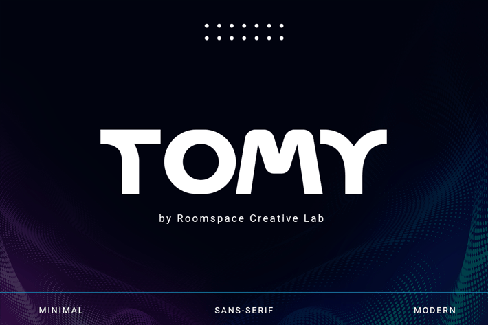 Tomy - Modern Minimal Font