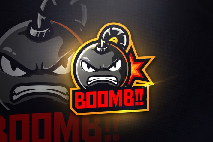 BOOMB - Mascot & Esport Logo