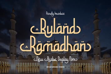 Buland Ramadhan - Arabic Font