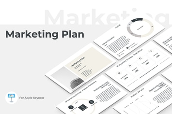 Marketing Plan Keynote Presentation Template