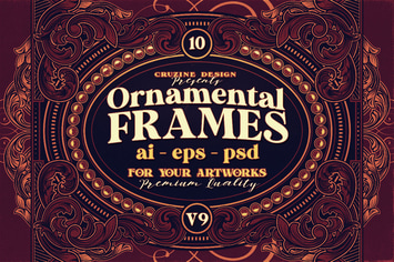 10 Frames Vol.9 - Victorian Ornament