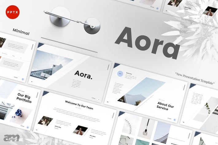 Aora - Minimal Powerpoint