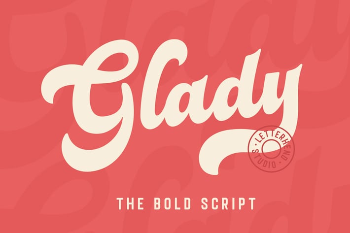 Glady - Bold Script