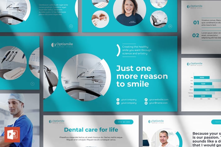 Dental Clinic PowerPoint Presentation Template