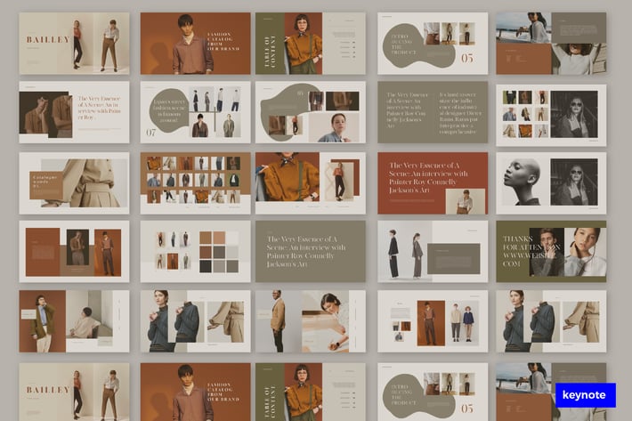 Cd Fashion Catalog Presentation Template