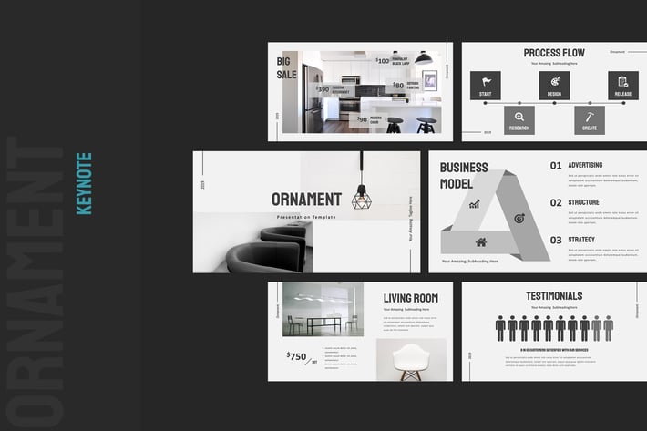 Ornament Furniture Keynote Presentation
