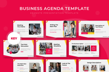 Business Agenda - Keynote Template