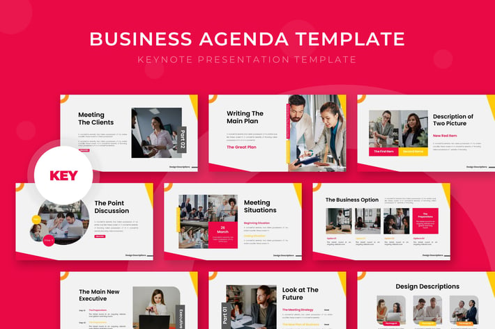 Business Agenda - Keynote Template