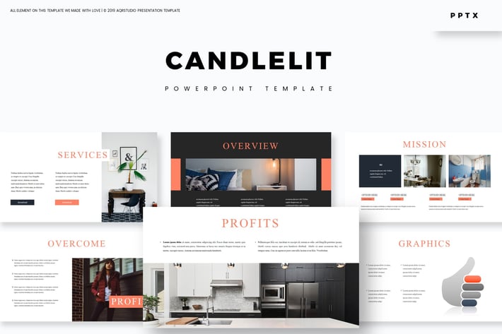 Candelit - Powerpoint Template