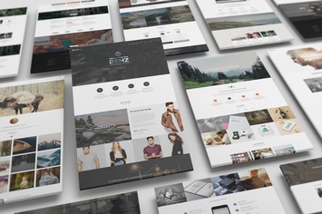 Perspective Web Mockup 03