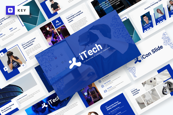 iTech - IT Solutions & Services Keynote Template