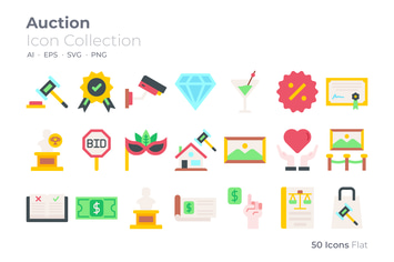 Auction Color Icon