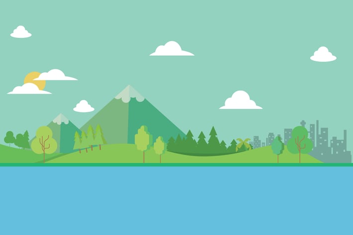 Landscape - Illustration Background