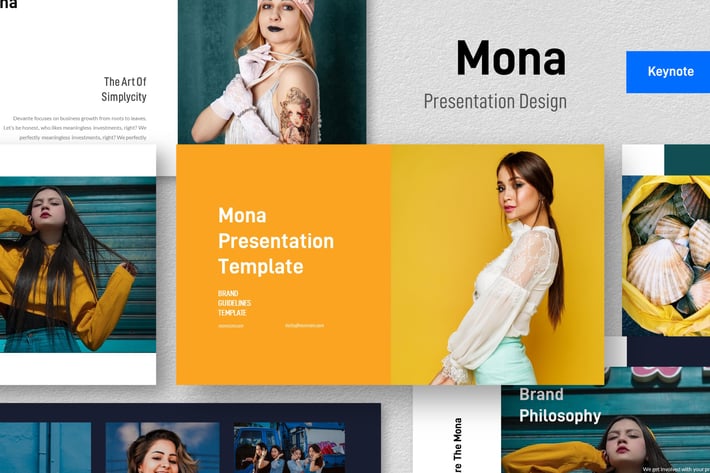 Mona - Presentation  Template Keynote