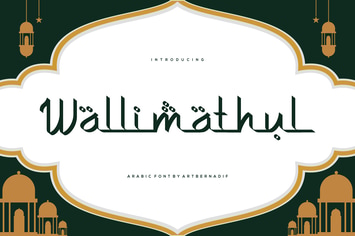 Wallimathul Font