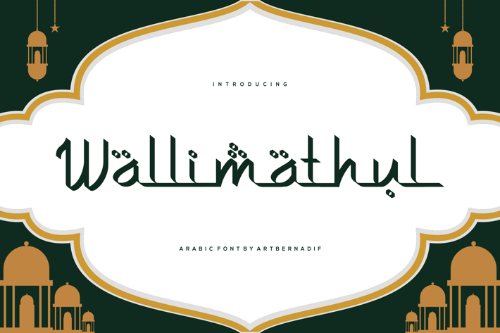 Wallimathul Font
