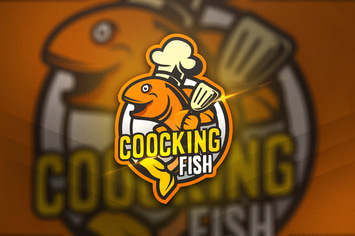 Coocking Fish - Mascot & Sport Logo