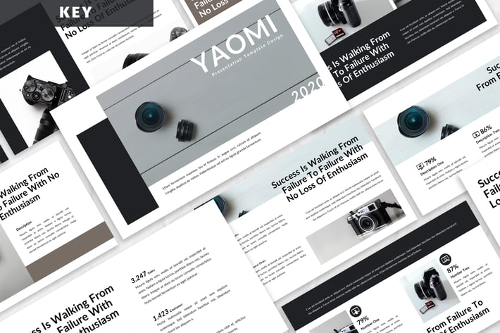 Yaomi - Photography Keynote Template